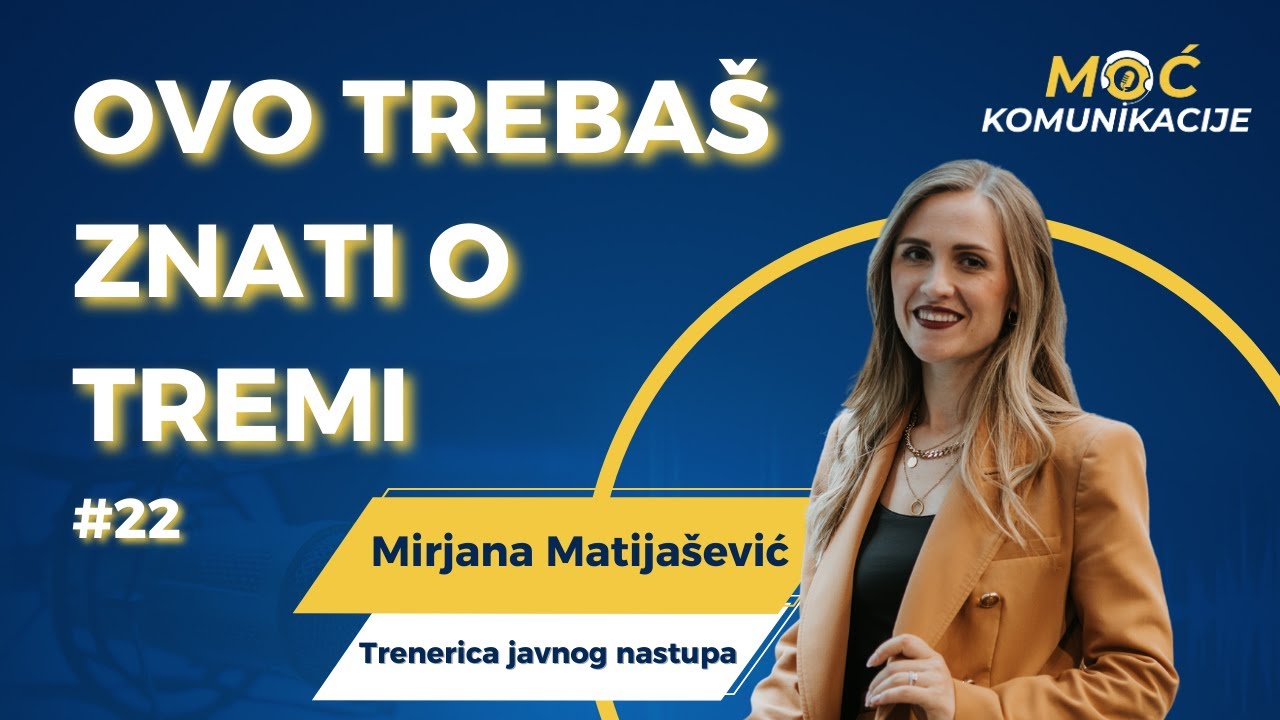 Otkrijte tajne svakog uspješnog govornika! // Mirjana Matijašević E022
